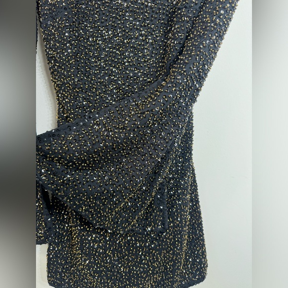 REVOLVE Smyth Dress in Black & Brass NBD size xxSmall New with tags retails $218 - Picture 16 of 16